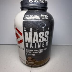 Dymatize Super Mass Gainer - Chocolate, 6 lbs- BBD 5/26